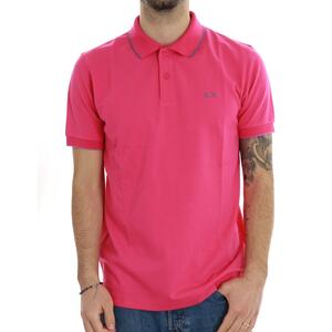 POLO SMALL STRIPE FUXIA